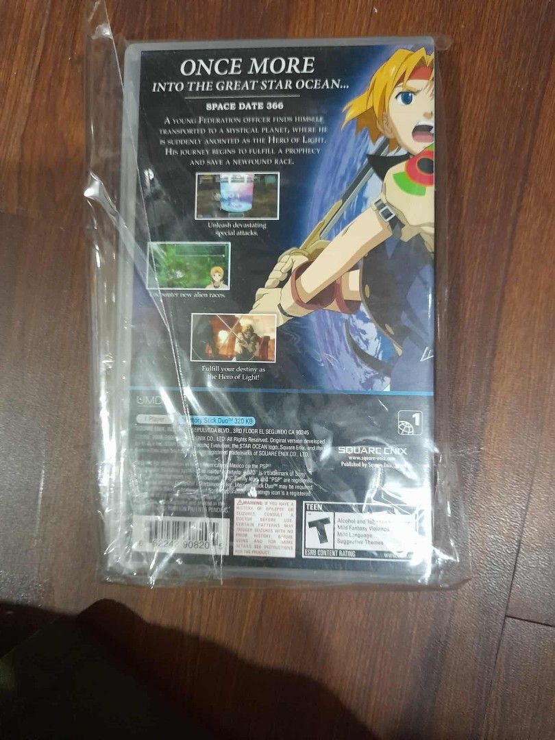 PSP Star Ocean Bundle (Category: PlayStation) located in Valenzuela. Submitted by retrogears (Listing ID 1393095891, Image 3). Description: Good Condition sold as bundle only.