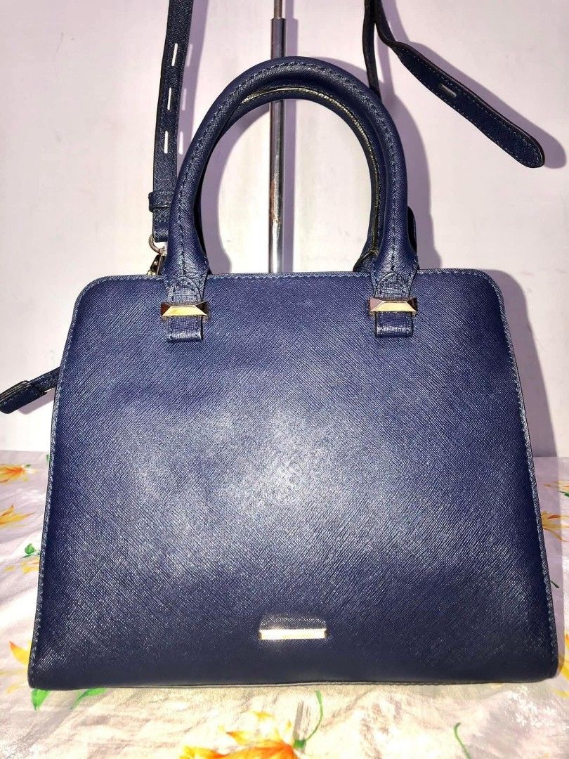 REBECCA MINKOFF blue saffiano leather 2way slingbag (Category: Cross-body Bags) located in Baguio. Submitted by blossombeauty.chicfinds23 (Listing ID 1393132313, Image 2). Description: Small-medium Very good condition Plus shipping Authentic.
