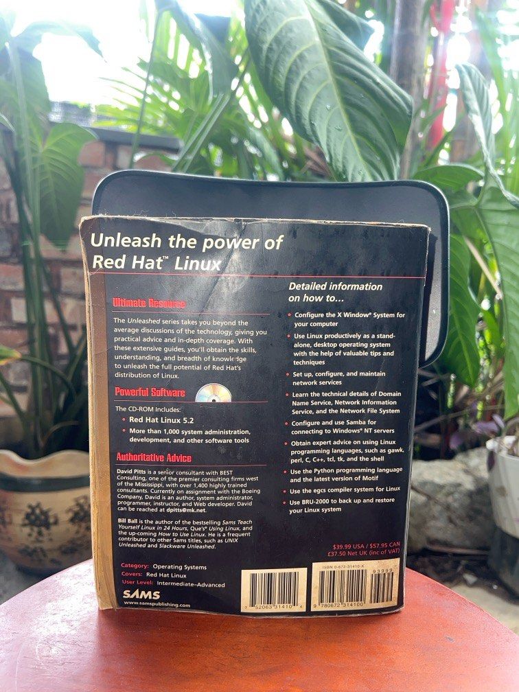 Red Hat Linux (Category: Software) located in Seremban. Submitted by suzuki_ichiro (Listing ID 1393082829, Image 3). Description: Unlock the timeless power of pages over pixels – grab these preloved UNIX & Linux gems: no eye strain, easy annotations, and that satisfying flip for your tech fixes! No more screens!.