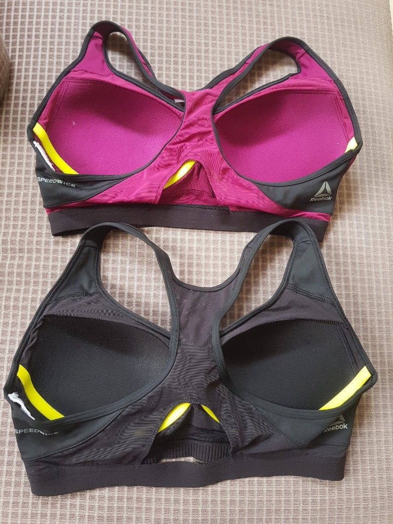 Reebok Sports Bra Bundle (Category: Activewear) located in Valenzuela. Submitted by decluttered_28 (Listing ID 1393131845, Image 2). Description: 700 for 2 pcs. Like new. Used only once..