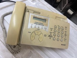 SHARP F0-71 UsedđTelephone Fax Machineđ  vintage telephone âď¸ & Fax đ  Auto cutter page memory machine64195203673475110