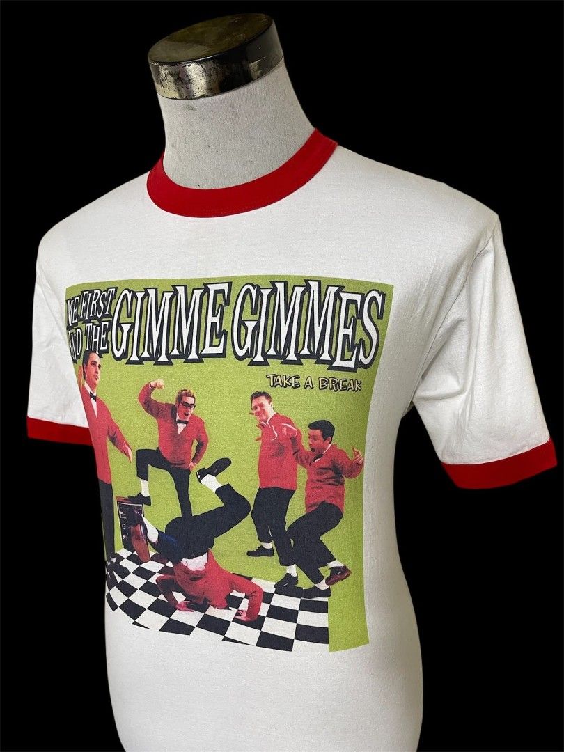 Supergroup Me First and the Gimme Gimmes Punk Rock Ringer Men #39 s