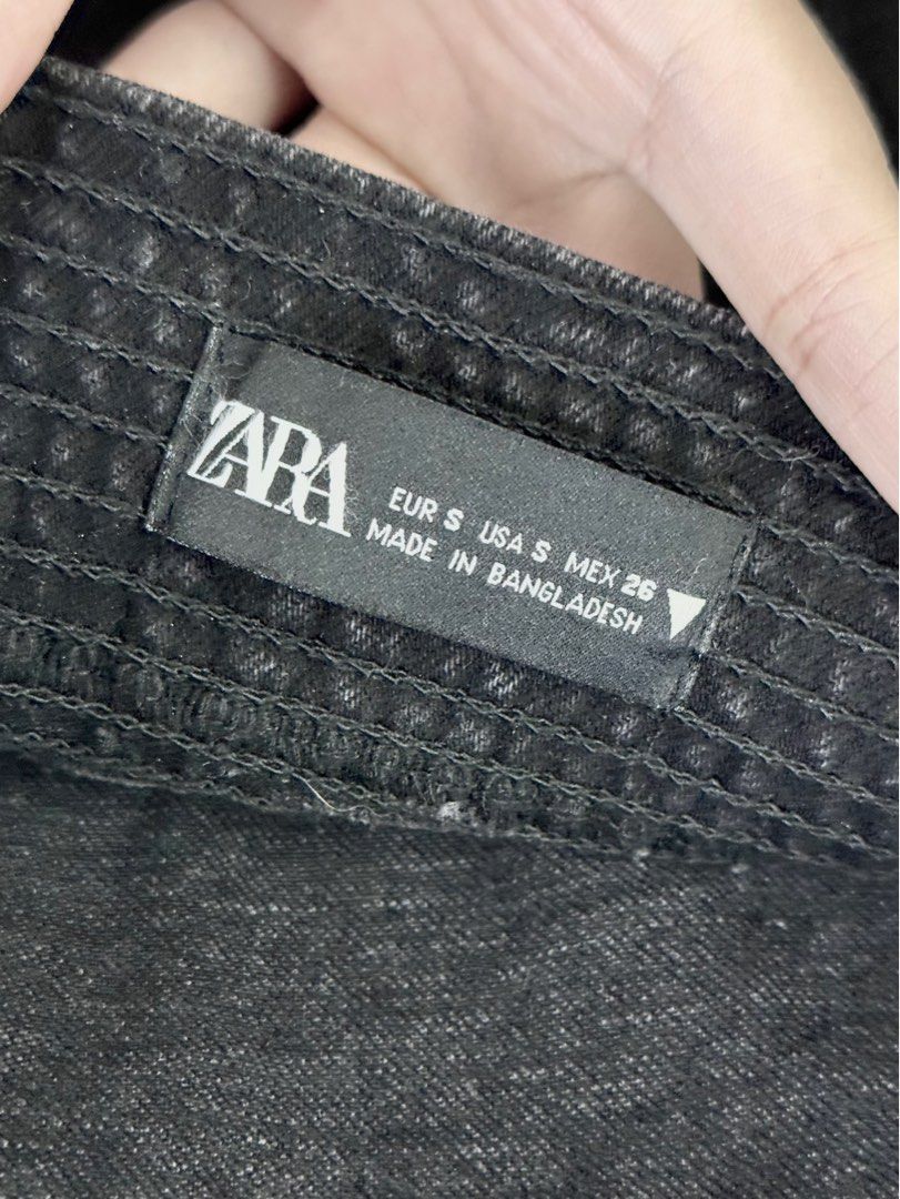 zara black denim dress (Category: Dresses) located in Manila. Submitted by mae-v (Listing ID 1393154870, Image 3). Description: used once denim.