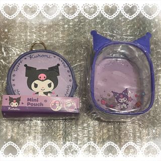 7-11 Sanrio Kuromi  痛袋 透明袋 化妝袋64211994312193110