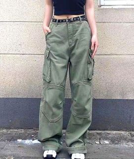 軍綠色工裝褲 🧺斷捨離64236133273219110
