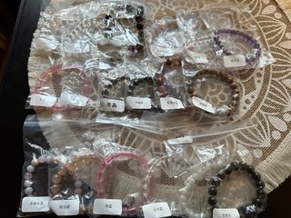 多款水晶手串 共18條64210054298243110