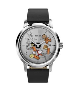 [包順豐] Timex x Peanuts Snoopy Marlin Automatic Space 40mm Leather Strap Watch Snoopy手錶 自動上鏈手錶 TW2W8720064207895767169110
