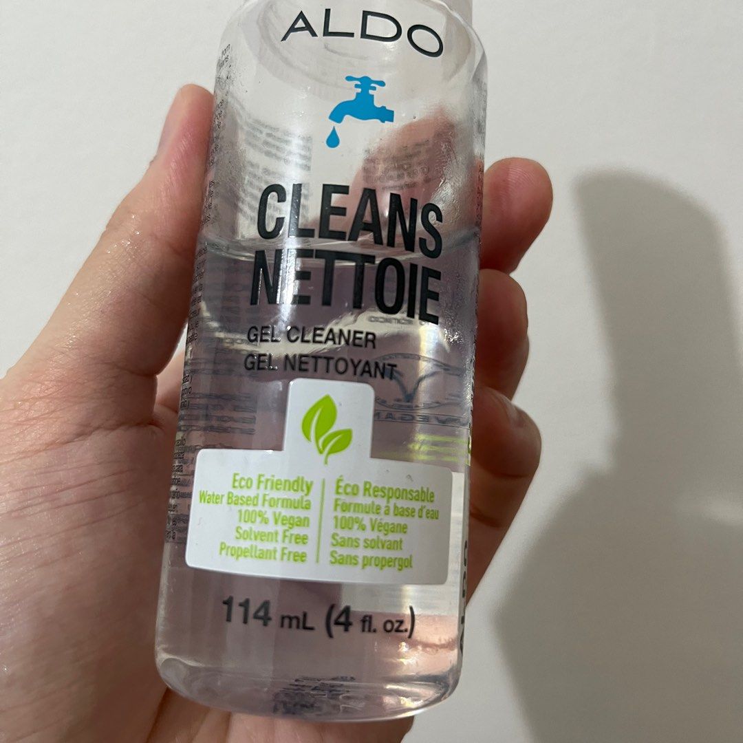 Aldo Shoe Cleaner (Category: Cleaning Tools & Supplies) located in San Juan City. Submitted by 1104basics (Listing ID 1393255920, Image 3). Description: 70% full Removes yellow stains in white shoes Effective .