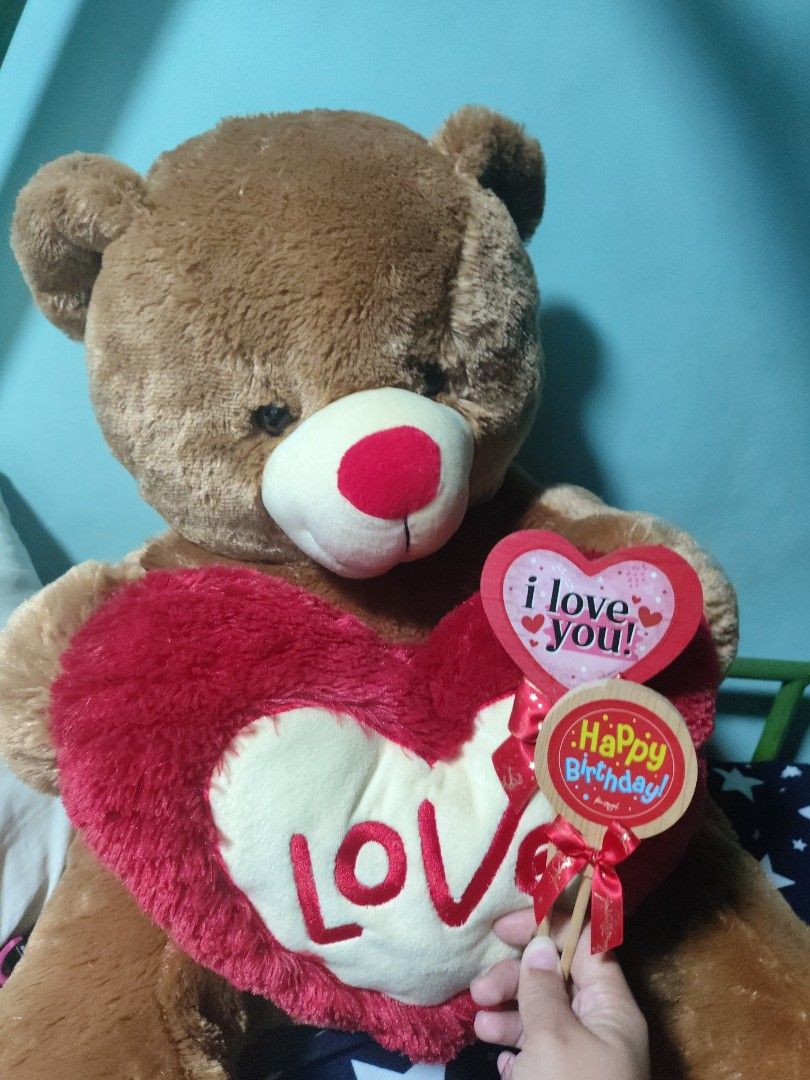 Bear plushie LARGE (BlueMagic) with FREEBIE (Category: Plushies & Soft Toys) located in Dasmarinas. Submitted by mm_ra (Listing ID 1393398846, Image 2). Description: Like New!! RFS: Stocked up and unused. A soft plush bear from blue magic, a wonderful gift for all ages to express your love! freebie from bluemagic included!!.