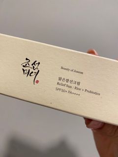 Beauty of Joseon SPF50+ PA++++米糠益生菌保濕防曬 50毫升64197337388161110