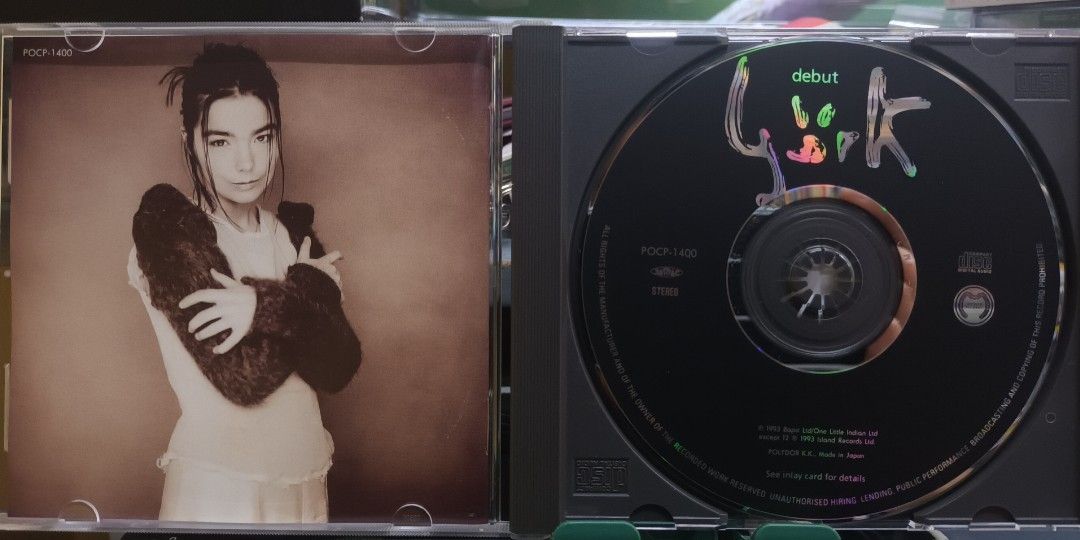 Bjork - Bjork (Debut / Japan Press) (Category: CDs & DVDs) located in San Juan City. Submitted by bams_avvay (Listing ID 1393270375, Image 2). Description: Disc in NM / Inlay has storage stains - check last photo Made in Japan complete with obistrip.