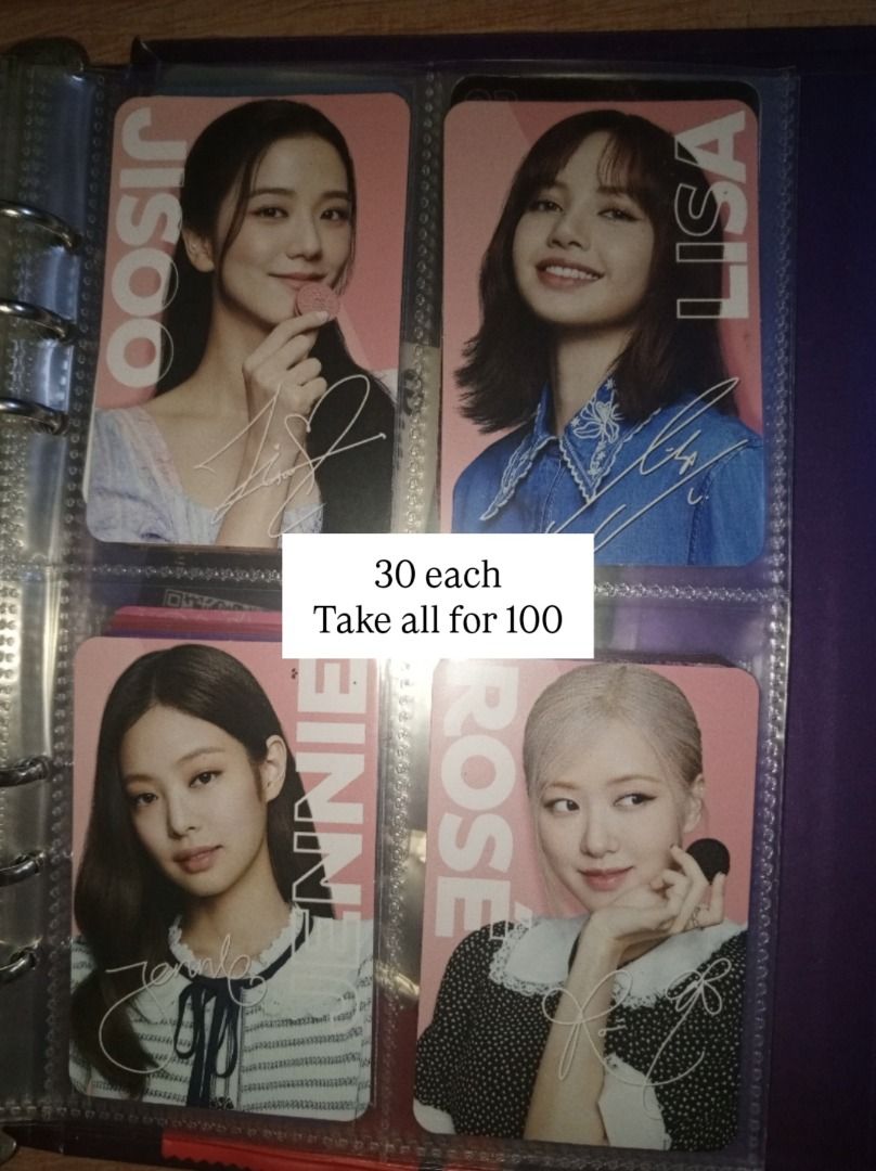 BLACKPINK OREO PHOTOCARDS (SET) (Category: K-Wave Merchandise) located in Caloocan City. Submitted by purecat-af37 (Listing ID 1393249134, Image 1). Description: .