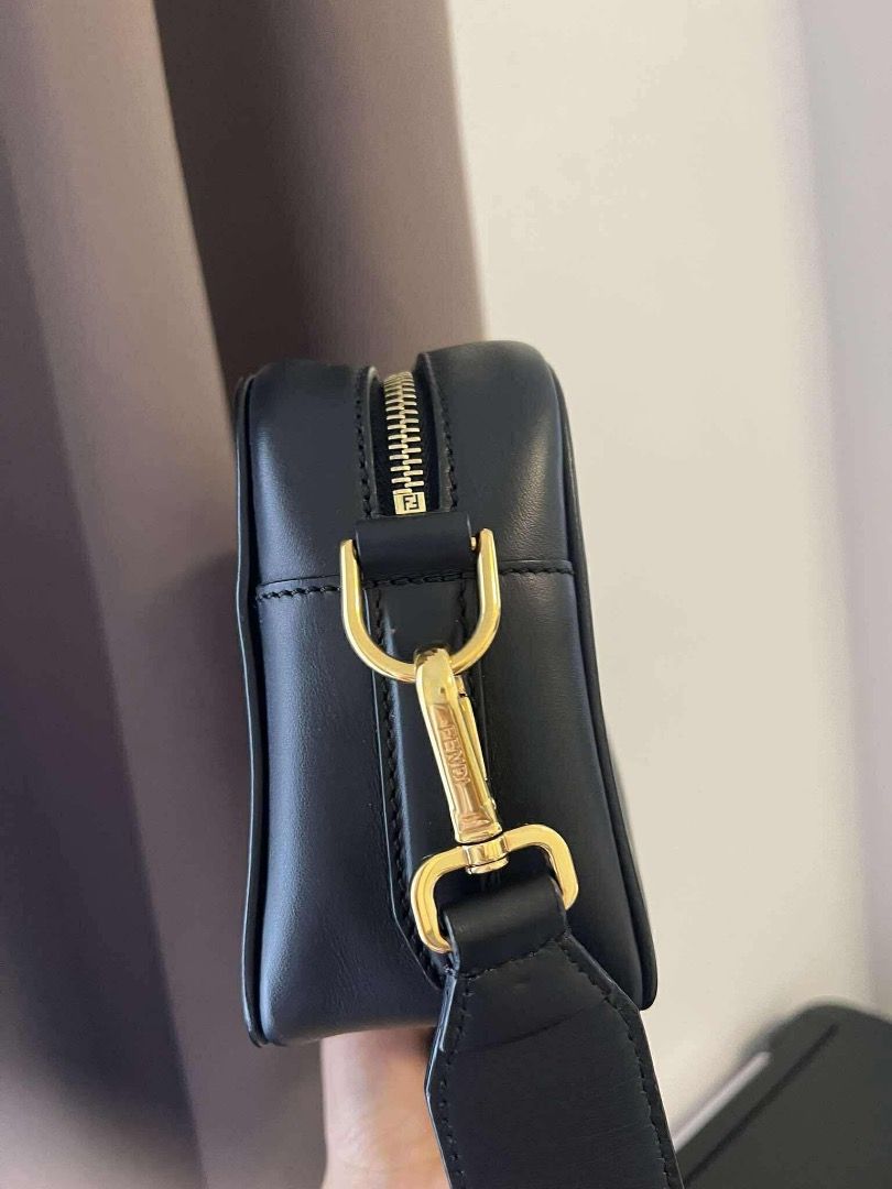 Camera Bag FENDI (Category: Luxury Bags & Wallets) located in Quezon City. Submitted by hellopatchi (Listing ID 1393283386, Image 2). Description: Fendi Camera Bag w dustbag paperbag strap.