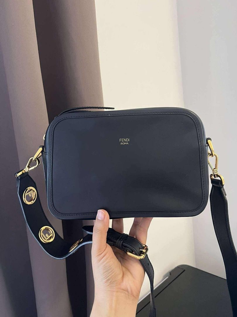 Camera Bag FENDI (Category: Luxury Bags & Wallets) located in Quezon City. Submitted by hellopatchi (Listing ID 1393283386, Image 1). Description: Fendi Camera Bag w dustbag paperbag strap.