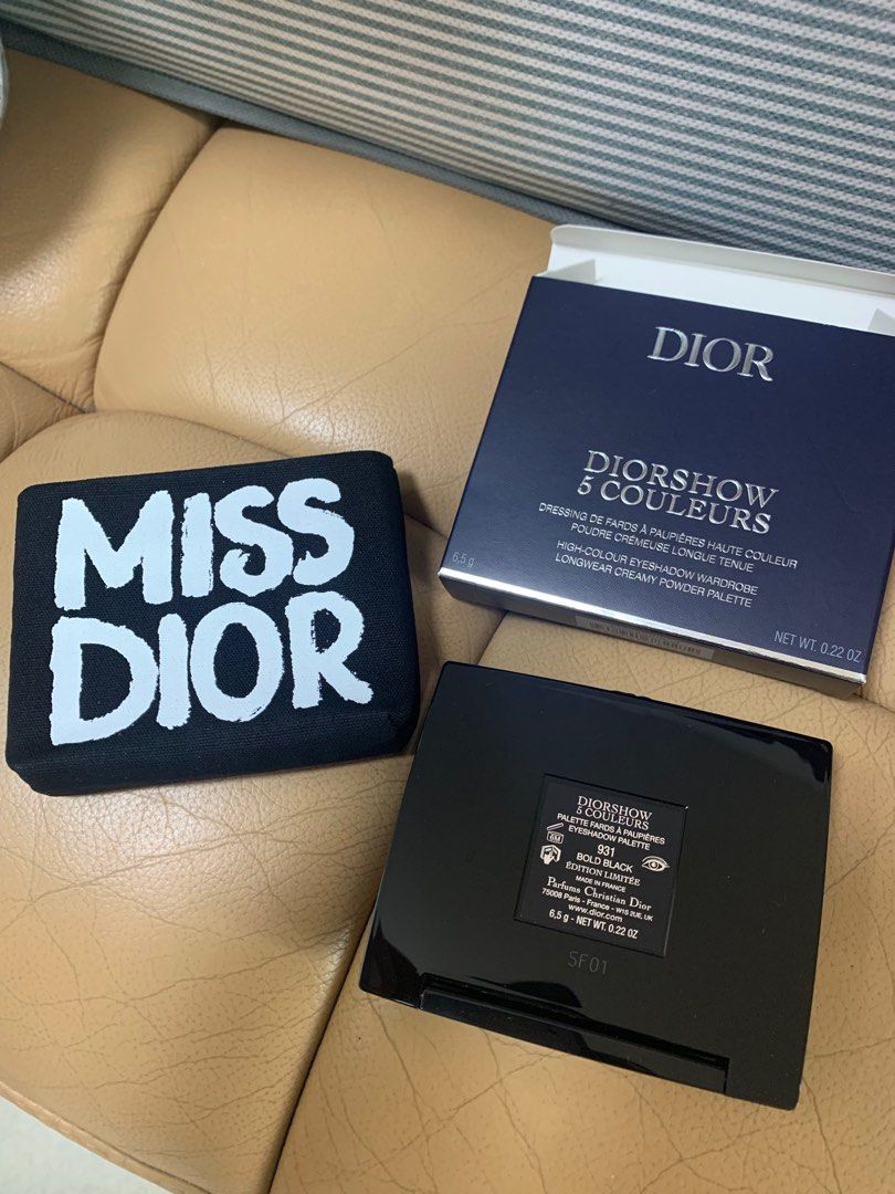 メイクアップ DiorShow 5 Couleurs 931 Bold Black 限定版