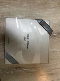 Dolce & Gabbana Light Blue 2pc Set Men Cologne Spray 4.2 oz And 1.3 oz New Box64194308202498110