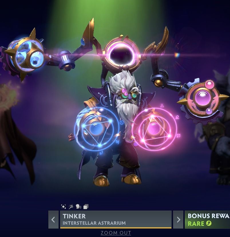 Dota 2 Tinker Set - Interstellar Astrarium Cosmic 2025 Heroes' Hoard ...