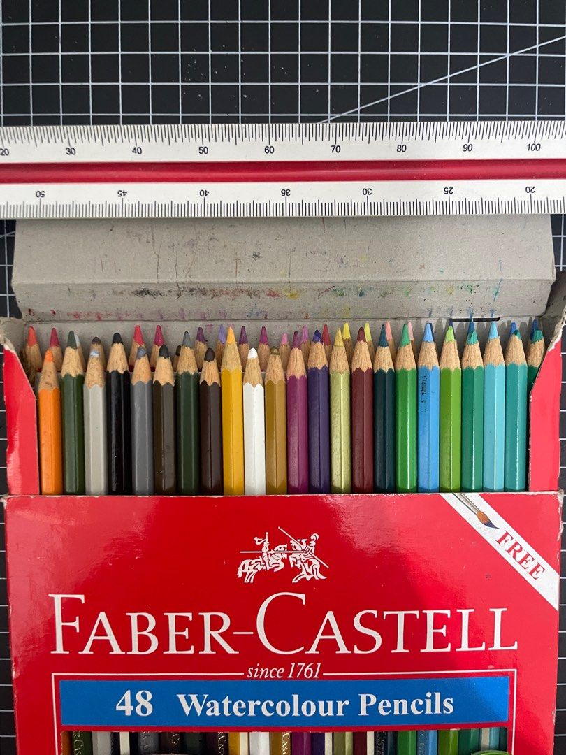 Faber Castell color pencils (Category: Craft Supplies & Tools) located in Makati City. Submitted by joness. (Listing ID 1393365678, Image 2). Description: Items are barely used Color pencils - 500 SOLD‼️ Masking fluid - 400 Rfs: don’t need it anymore .