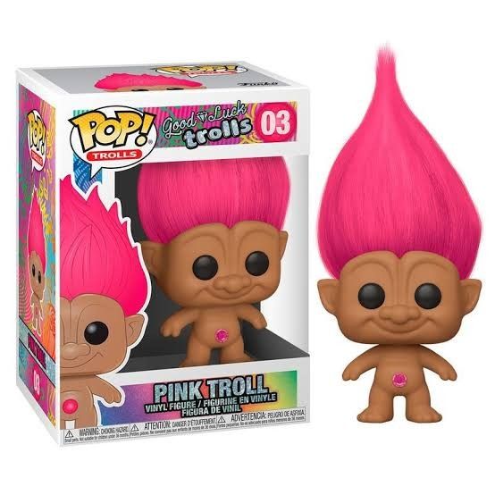 Funko POP! Good Luck Trolls Pink Troll with free Protector (Category: Designer & Blind Box Toys) located in Quezon City. Submitted by gingermanansala (Listing ID 1393365977, Image 1). Description: 100% authentic, never removed from the box, in mint condition, and comes with a free protector..