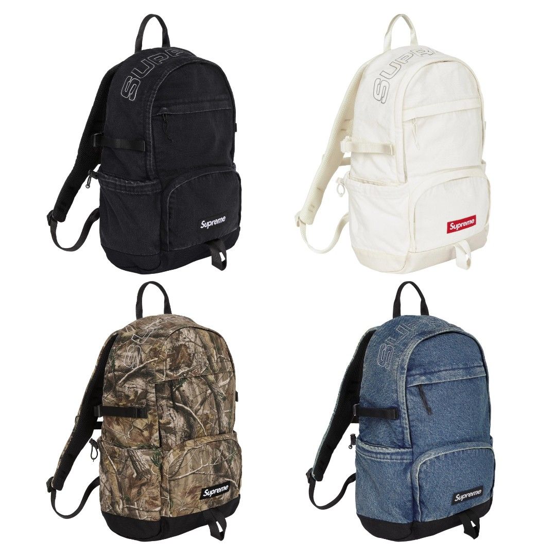 FW25 Supreme Denim Backpack, Men's Fashion, Bags, Backpacks on