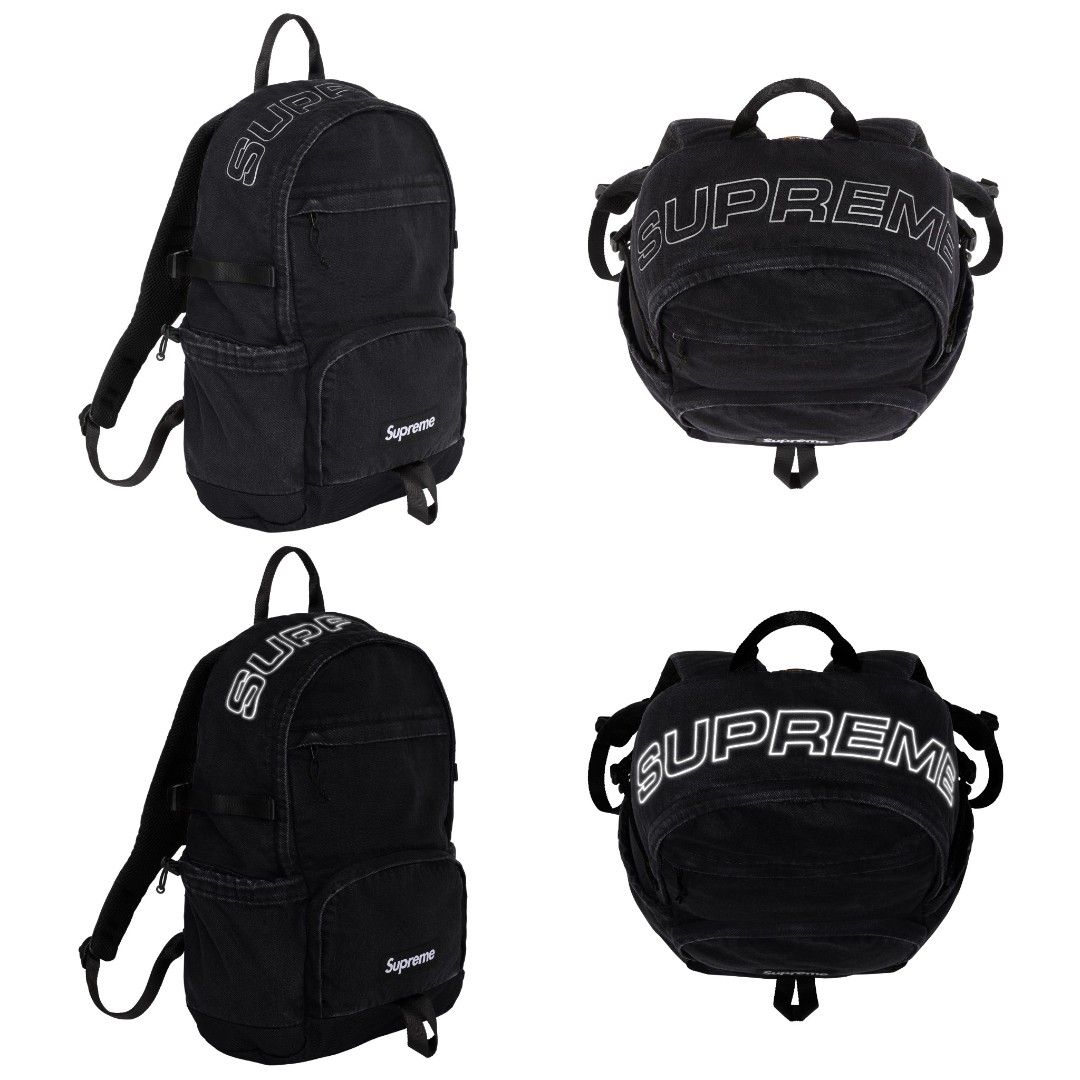 FW25 Supreme Denim Backpack, Men's Fashion, Bags, Backpacks on