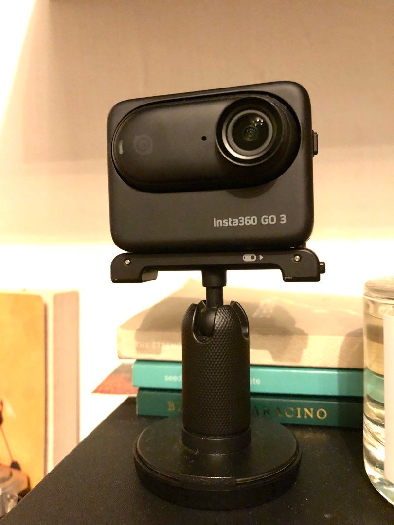 Insta360 Go 3 - Black in 128GB (Category: Video Cameras) located in Cebu City. Submitted by aj_032 (Listing ID 1393364532, Image 1). Description: Comes with box and accessories: - Cable - Magnet Pendant - Easy Clip - Pivot stand (seen on photo) Including my monkeytail mount as freebie RFS: Will move to DJI ecosystem.