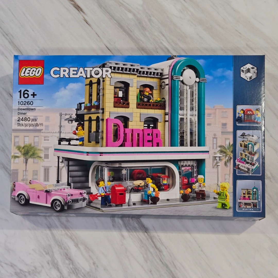 LEGO Creator Downtown Diner 10260 MISB, Hobbies & Toys, Toys & Games on ...
