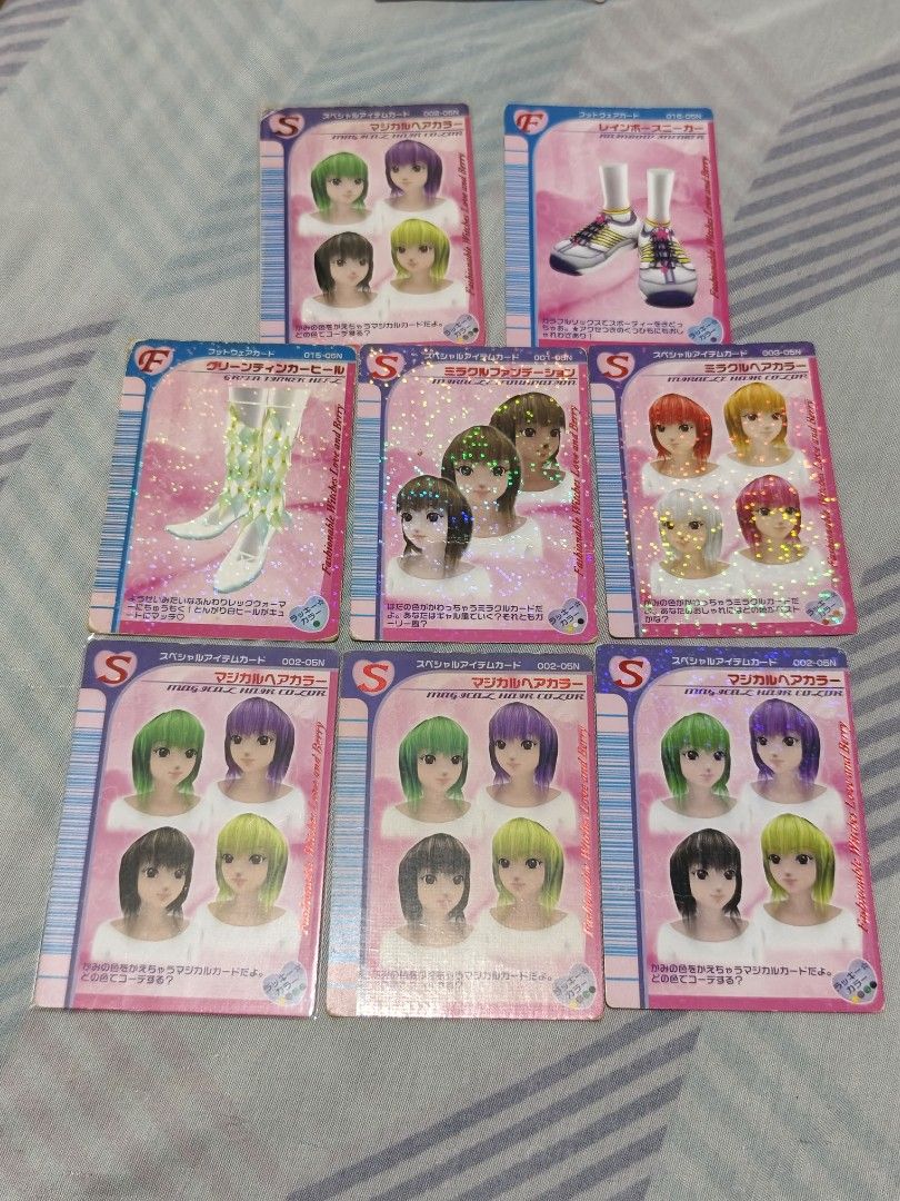 Love and Berry (UPDATED) (Category: In-Game Products) located in Mandaluyong City. Submitted by arcticlily (Listing ID 1393266100, Image 2). Description: Prices negotiable if bought in bulk P70 each will give discounts for buyers buying a lot of cards!!! DM for more pics and details #osharenomajo #loveandberry #SEGA #game #gaming #arcade.