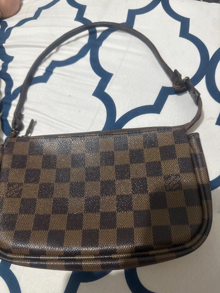 LV ebene mini pochette (Category: Luxury Bags & Wallets) located in Marikina City. Submitted by purplestash28 (Listing ID 1393411314, Image 2). Description: pre loved ebene mini pochette bag.