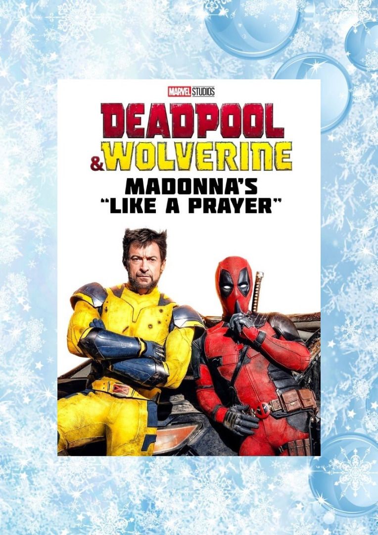 Marvel's Deadpool & Wolverine Like a Prayer Madonna Movie OST Pop Lyric ...