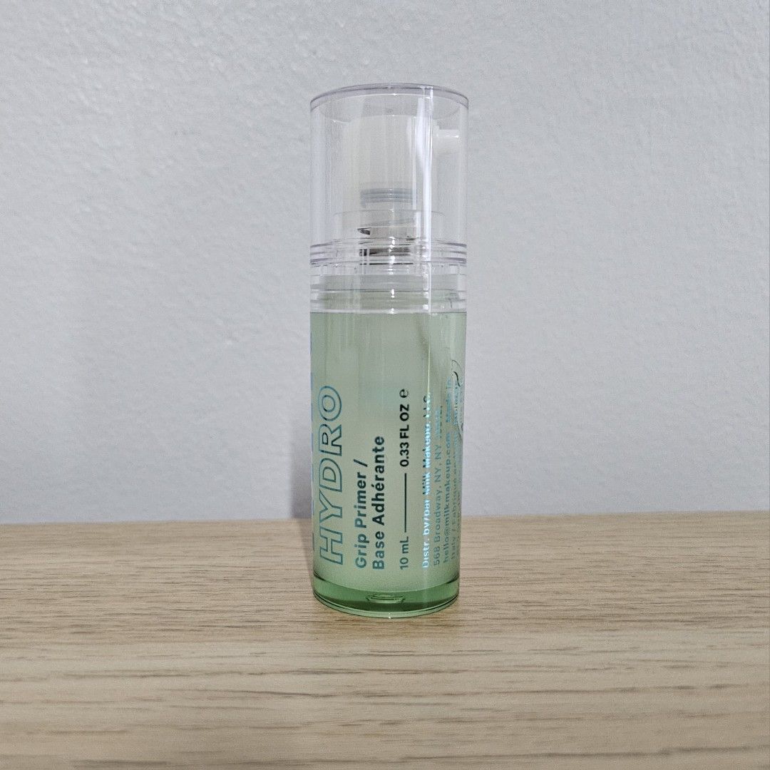 MILK MAKEUP Hydrogrip Primer 10ml Authentic (Category: Makeup) located in Taguig. Submitted by mesimpleshop (Listing ID 1393302013, Image 3). Description: MILK MAKEUP Hydrogrip Primer 10ml Authentic Mini Travel Size No Box.