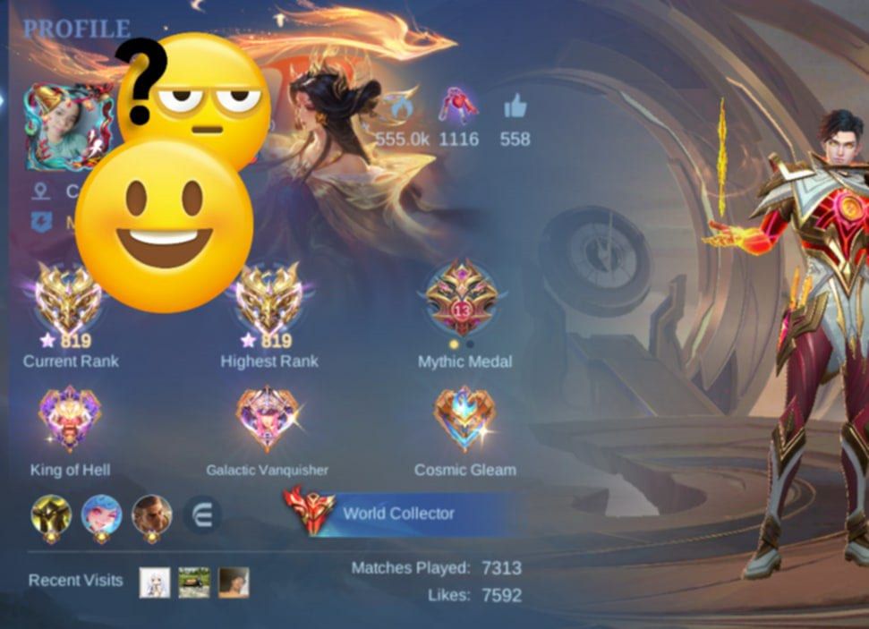 ML Account (Category: Game Gift Cards & Accounts) located in Pasig City. Submitted by vgella (Listing ID 1374294625, Image 2). Description: World Collector - 327k points 5.8k matches - 67% overall winrate 200 stars highest rank 669 Skins Franco, Freya, Gusion Legend Skin 1 Naruto Skin 2 HxH Skins 1 Neobeast 1 Kishin Densetsu 2 Exorcist 6 KOF 5 Aspirants 1 AOT Complete Cloud Skins 1 Ducati 2 Saint Seiya 2 Kung Fu Panda 3 Transformers 3 Sanrio Char