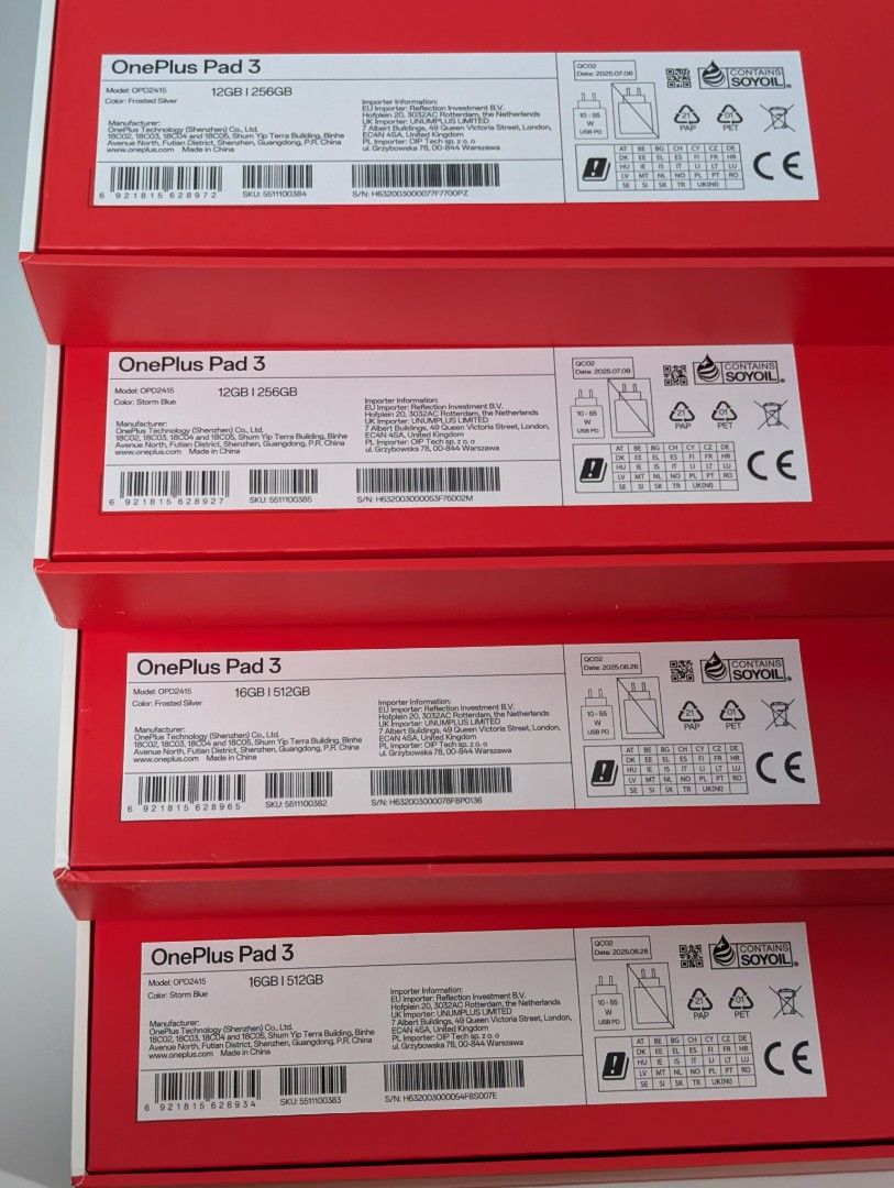 One Plus Pad 3 256gb & 512gb (Category: Android) located in San Juan City. Submitted by AshleyandLynGeneralmerchandise (Listing ID 1393255510, Image 2). Description: You Can Fallow our FB Page: 📌Ashley & Lyn (09959523680) 📌Jenny Telecom (09950171472) 🦚 Mode of Payment🦚 🦋Cash 🦋Bank Transfer 🦋GCash & Paymaya 🐳Installment🐳 Credit Card 🍭Ggives 🍭Home Credit 🍭Cash on Delivery 🍭Shipping 🍭Meet Up 🍭Trade In You can visit our Physical store 