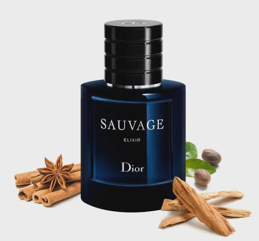 ORIGINAL PERFUME - DIOR SAUVAGE Elixir 100ML - MENS PERFUME (Category: Fragrance & Deodorants) located in Rizal. Submitted by vickypeiwanggo (Listing ID 1393268413, Image 2). Description: an extraordinarily concentrated aromatic fragrance for men A more potent and lavish version of the classic Sauvage, it features a unique blend of spices, a custom lavender essence, and rich woods. Fragrance notes Top notes: Nutmeg, cinnamon, cardamom, and grapef
