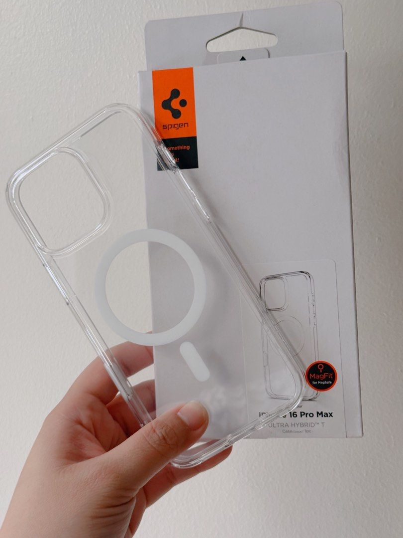 Original Spigen Case for iPhone 16 Pro Max (Category: Cases & Sleeves) located in Manila. Submitted by smnrv (Listing ID 1393430996, Image 1). Description: .