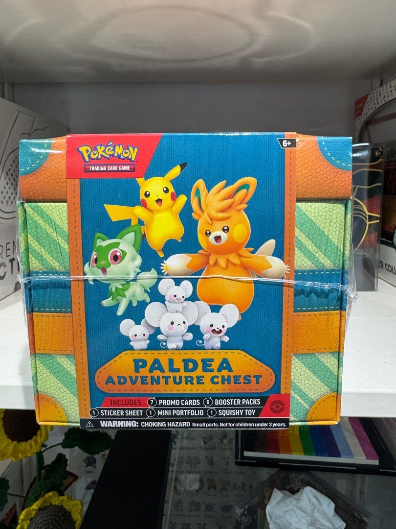 Pokemon TCG Paldea Adventure Chest - Brand New, Hobbies & Toys, Toys & Games on Carousell Pokemon TCG Paldea Adventure Chest - Brand New, Hobbies & Toys, Toys & Games on Carousell
