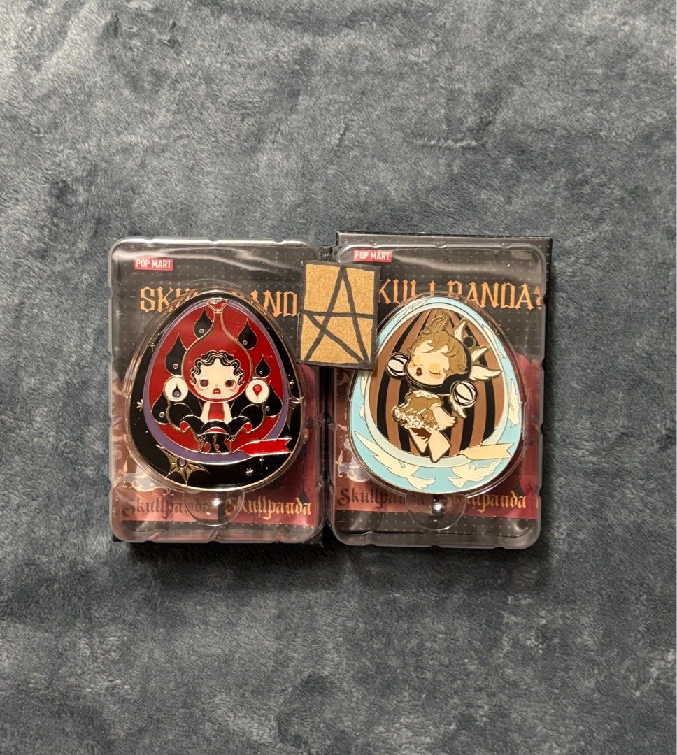 Pop Mart skullpanda commemorative coin (Category: Currency) located in Manila. Submitted by harushoppe (Listing ID 1393427544, Image 1). Description: rare item 600 each mod: sdd, meetup (legarda near NTC) mop: gcash, bpi 📍quiapo, manila.