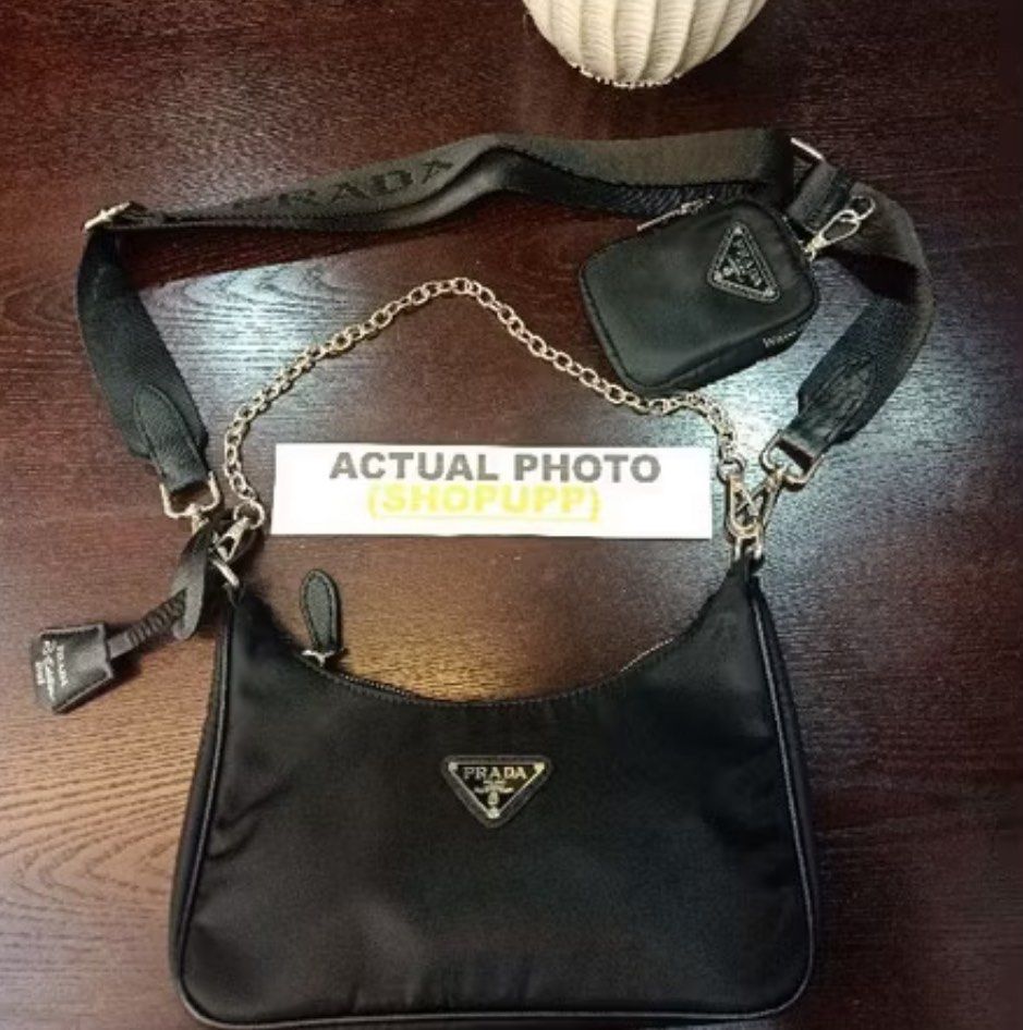 Prada Re-edition 2005 Multi Pochette Nylon (Category: Luxury Bags & Wallets) located in Cebu City. Submitted by nerdycloset (Listing ID 1393331750, Image 1). Description: .