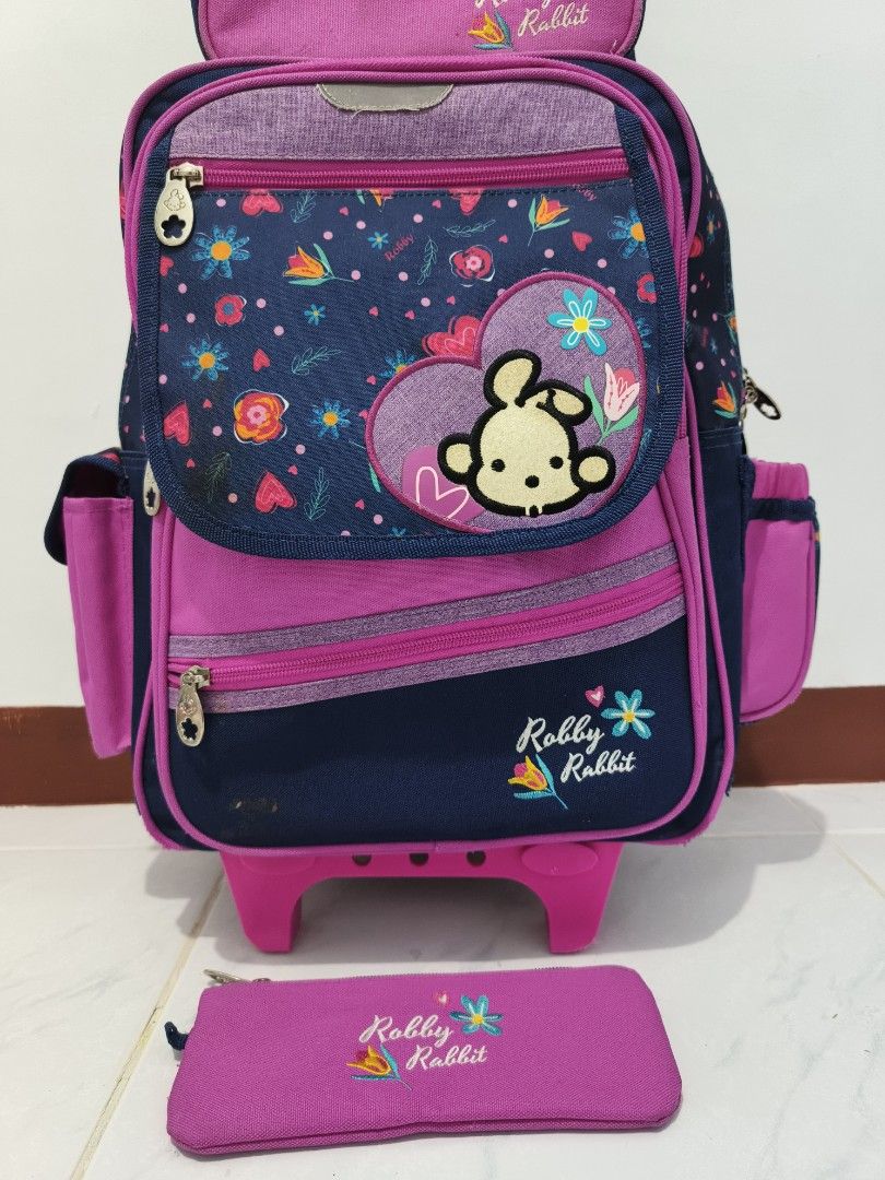 School Bag Trolley (Category: Babies & Kids Fashion) located in Manila. Submitted by claireusername (Listing ID 1393421777, Image 2). Description: .