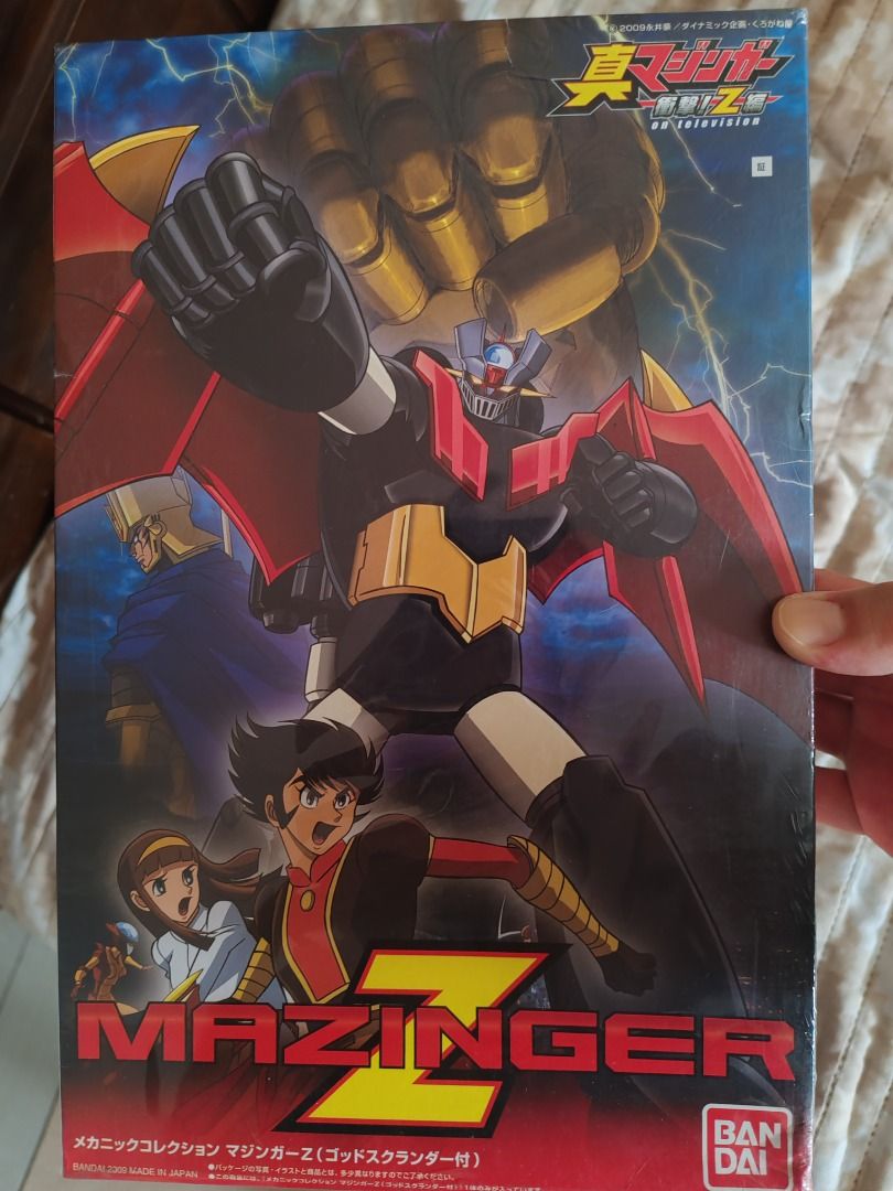 Shin Mazinger (Category: Gundam & Model Kits) located in Bacoor. Submitted by lrjo.25861111 (Listing ID 1393271404, Image 1). Description: FOR SALE: BANDAI PLAMO SHIN MAZINGER Z BRAND NEW (SEALED/NEVER OPENED) PHP 2700.