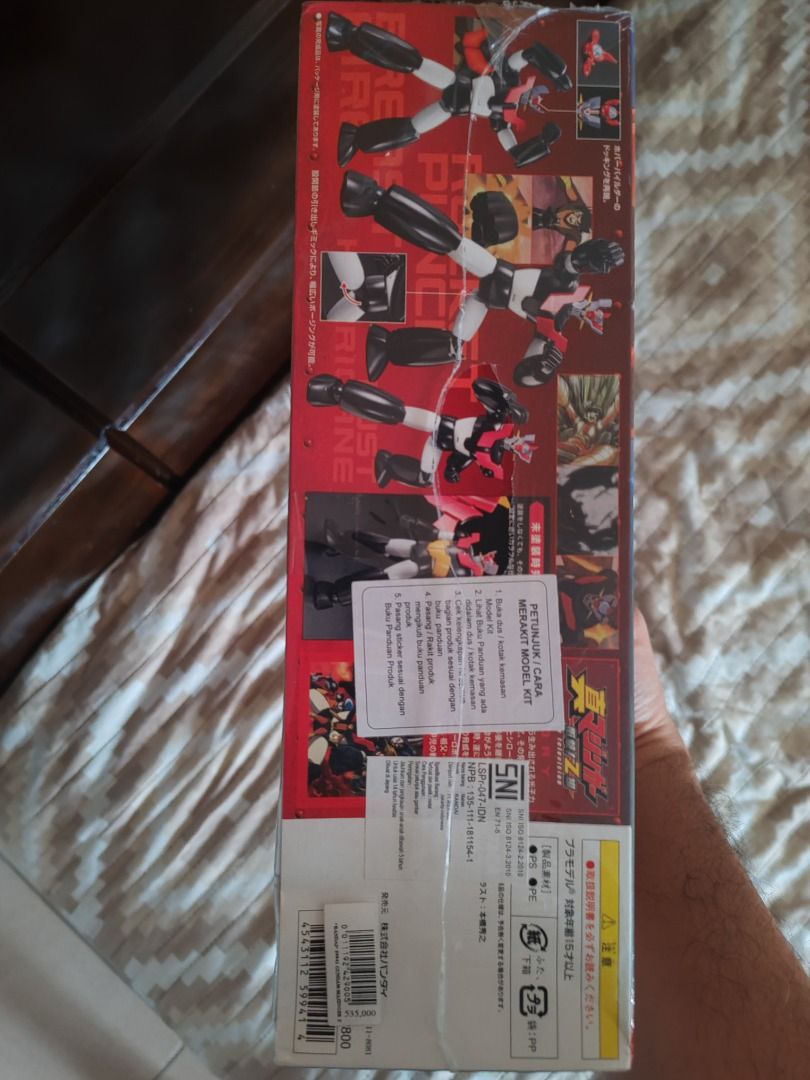 Shin Mazinger (Category: Gundam & Model Kits) located in Bacoor. Submitted by lrjo.25861111 (Listing ID 1393271404, Image 3). Description: FOR SALE: BANDAI PLAMO SHIN MAZINGER Z BRAND NEW (SEALED/NEVER OPENED) PHP 2700.