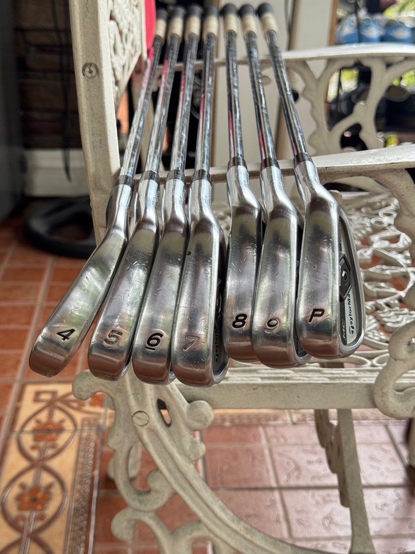 Taylormade Tour Preferred MC Irons (Category: Golf) located in Manila. Submitted by nix1203 (Listing ID 1393297669, Image 2). Description: Taylormade Tour Preferred Irons MC Forged Irons Set 4i,5i,6i,7i,8i,9i, Pitching Wedge NS PRO 950G Regular Shaft Good grips RFS - new set of irons, you can test if you want Loc: Meycauayan/QC/Manila/Laguna .