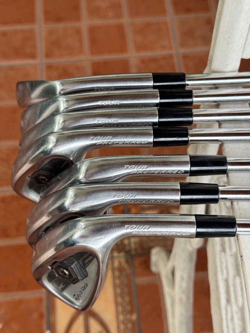 Taylormade Tour Preferred MC Irons (Category: Golf) located in Manila. Submitted by nix1203 (Listing ID 1393297669, Image 3). Description: Taylormade Tour Preferred Irons MC Forged Irons Set 4i,5i,6i,7i,8i,9i, Pitching Wedge NS PRO 950G Regular Shaft Good grips RFS - new set of irons, you can test if you want Loc: Meycauayan/QC/Manila/Laguna .