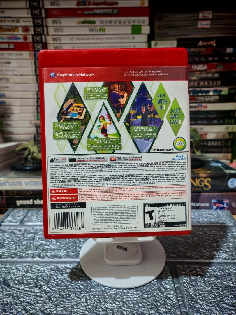 THE SIMS 3 PS3 (Category: PlayStation) located in Santa Rosa. Submitted by tristanmunoz (Listing ID 1393381175, Image 2). Description: FOR SALE!!! Php 600 THE SIMS 3 PS3 DISNEY R1 CIB 100% Authentic Tested working condition Can do video calls Warranty: 24 hours testing warranty, will do change/return if item are proven damaged (will be void if defect is caused by accident, misuse, negligence, including tampering). Return delivery is shouldered by