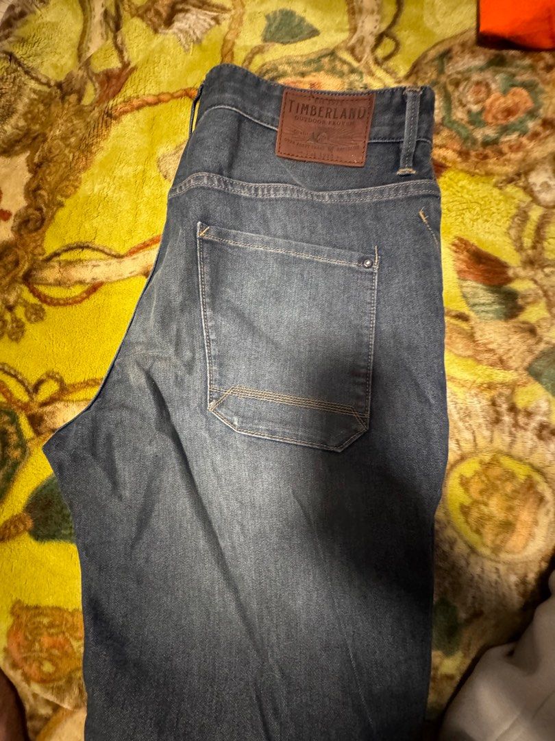 Timberland Pants (Category: Luxury Apparel) located in Manila. Submitted by luvbags40524 (Listing ID 1393414490, Image 1). Description: Good condition Size:w-32 L- 32 Dm for interested .