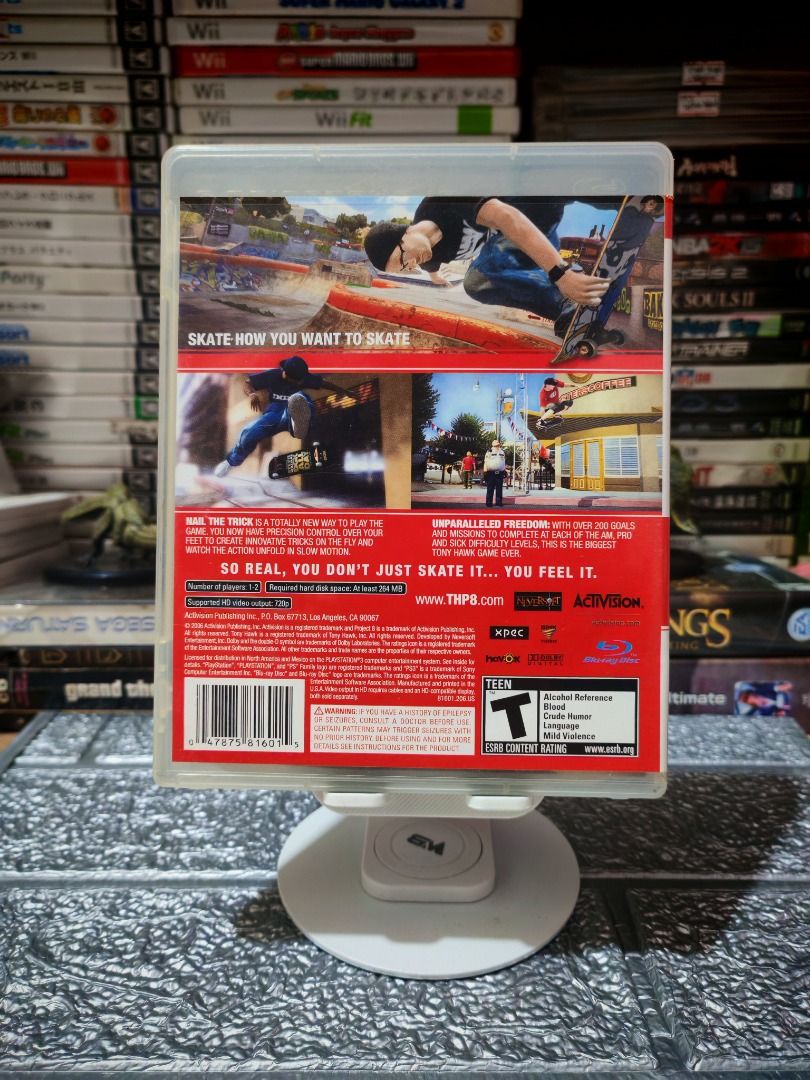 TONY HAWK'S PROJECT 8 PS3 (Category: PlayStation) located in Santa Rosa. Submitted by tristanmunoz (Listing ID 1393376957, Image 2). Description: FOR SALE!!! Php 550 TONY HAWKS PROJECT 8 PS3 ACTIVISION R1 CIB 100% Authentic Tested working condition Can do video calls Warranty: 24 hours testing warranty, will do change/return if item are proven damaged (will be void if defect is caused by accident, misuse, negligence, including tampering). Return 