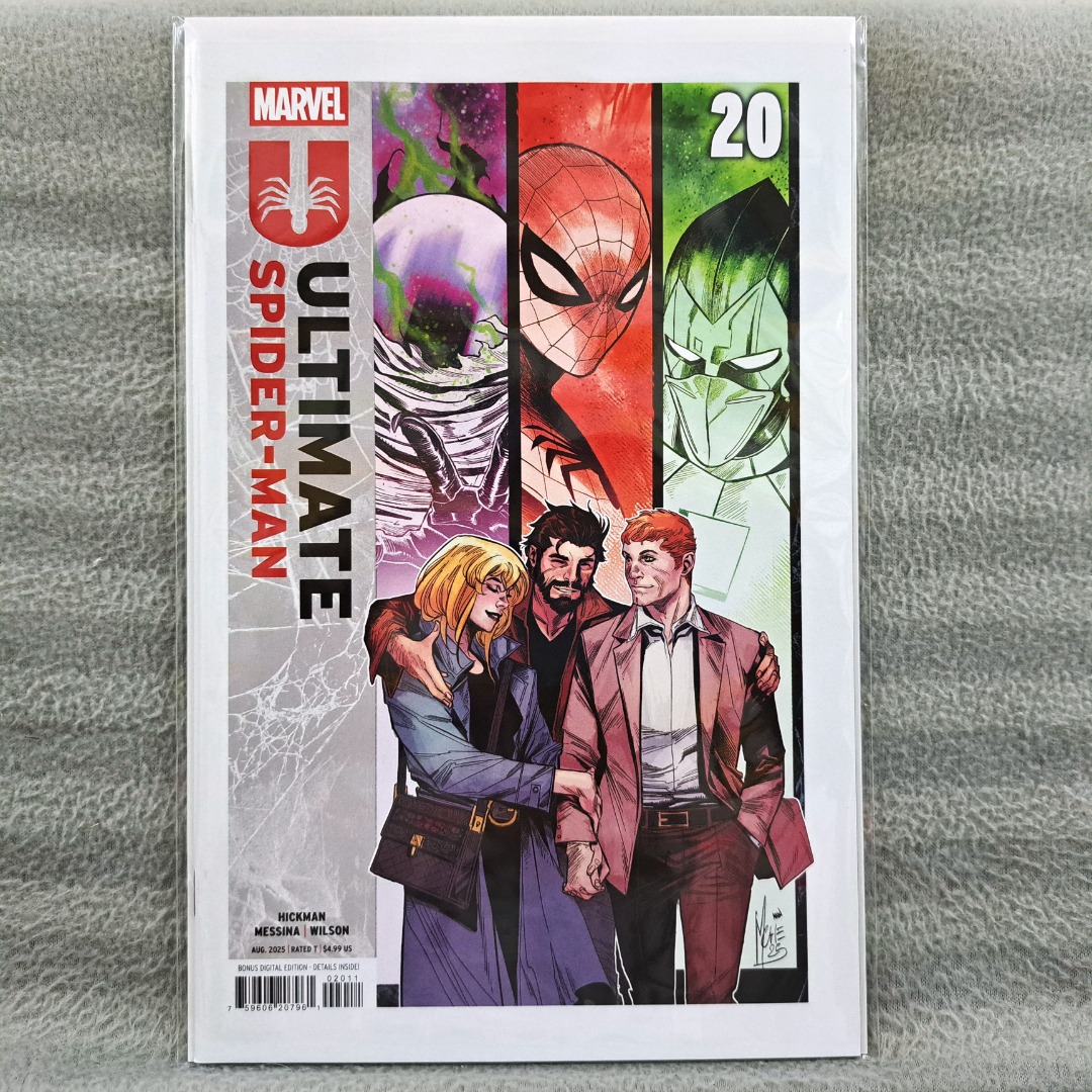 Ultimate SpiderMan 20 (2024 Marvel Comics) Jonathan Hickman, David