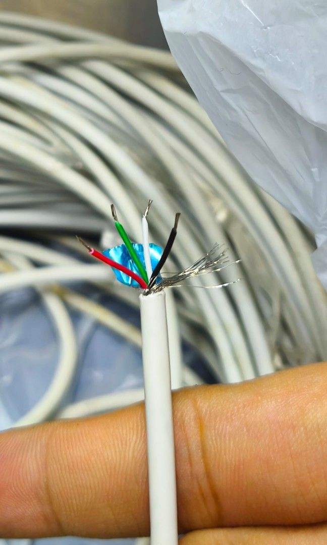 USB Cable for Custom Coiled cable (Category: Computer Keyboard) located in Manila. Submitted by NB.Kingz13 (Listing ID 1393348747, Image 1). Description: Raw cables for Custom Coiled Cable USB for Mechanical Keyboard. SPECS: awm2725 Awg28 shielded 4 wires cable. Diameter 3.5mm (Thin) Length 100 meters per roll, 2 rolls available (200 meters total) Bought for $101 including Shipping fee (P5560 in peso that time) Selling for P2500 only (P12.5 per m