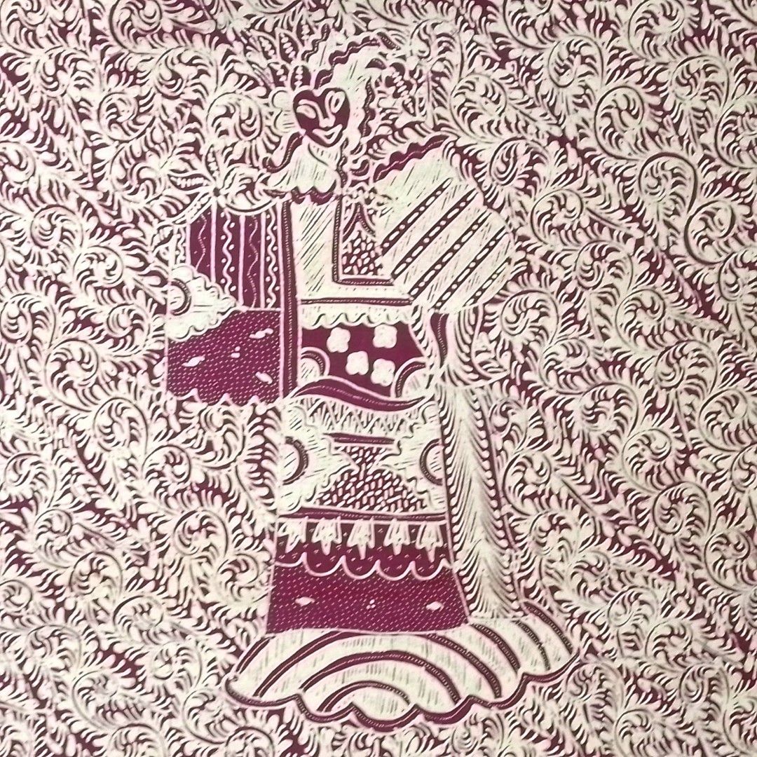 Vintage Batik Kompeni Tulis. Surakarta, Jawa Tengah., Antik, Pajangan ...