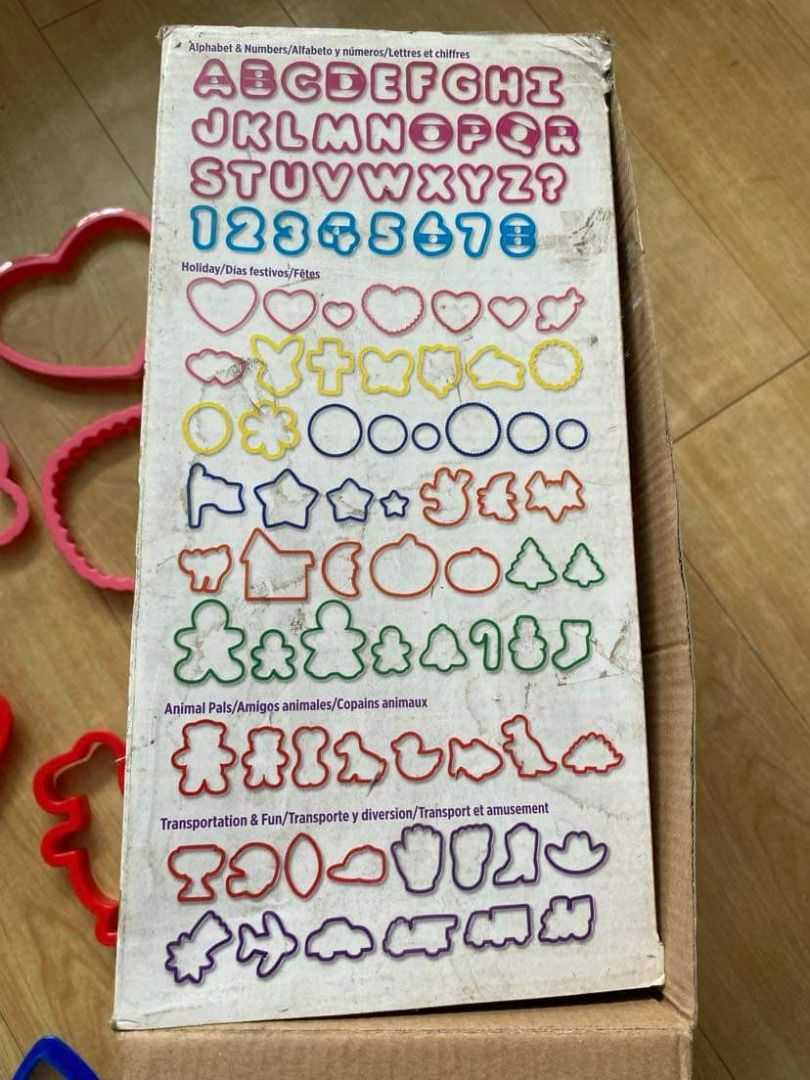 Wilton 101 pieces cookie cutter (Category: Bakeware) located in Davao. Submitted by jgalicia (Listing ID 1393272171, Image 2). Description: Wilton 101 pieces cookie cutters Bought in the USA..